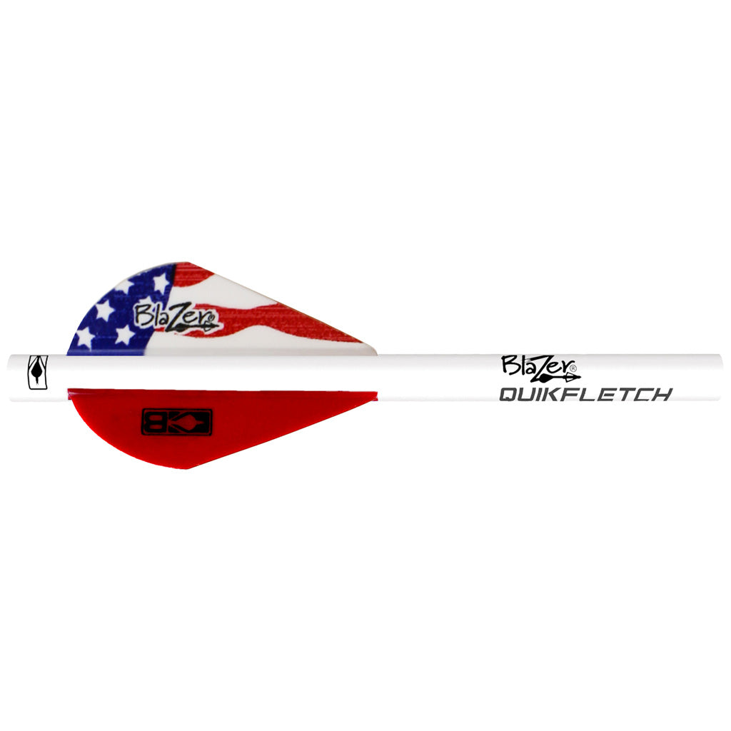 Bohning Blazer QuikFletch American Flag - 6 Pack