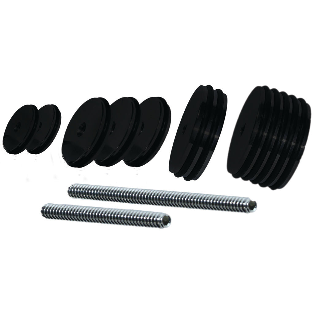 Dead Center Custom Balance Weight Kit Matte Black - Part Number 79920