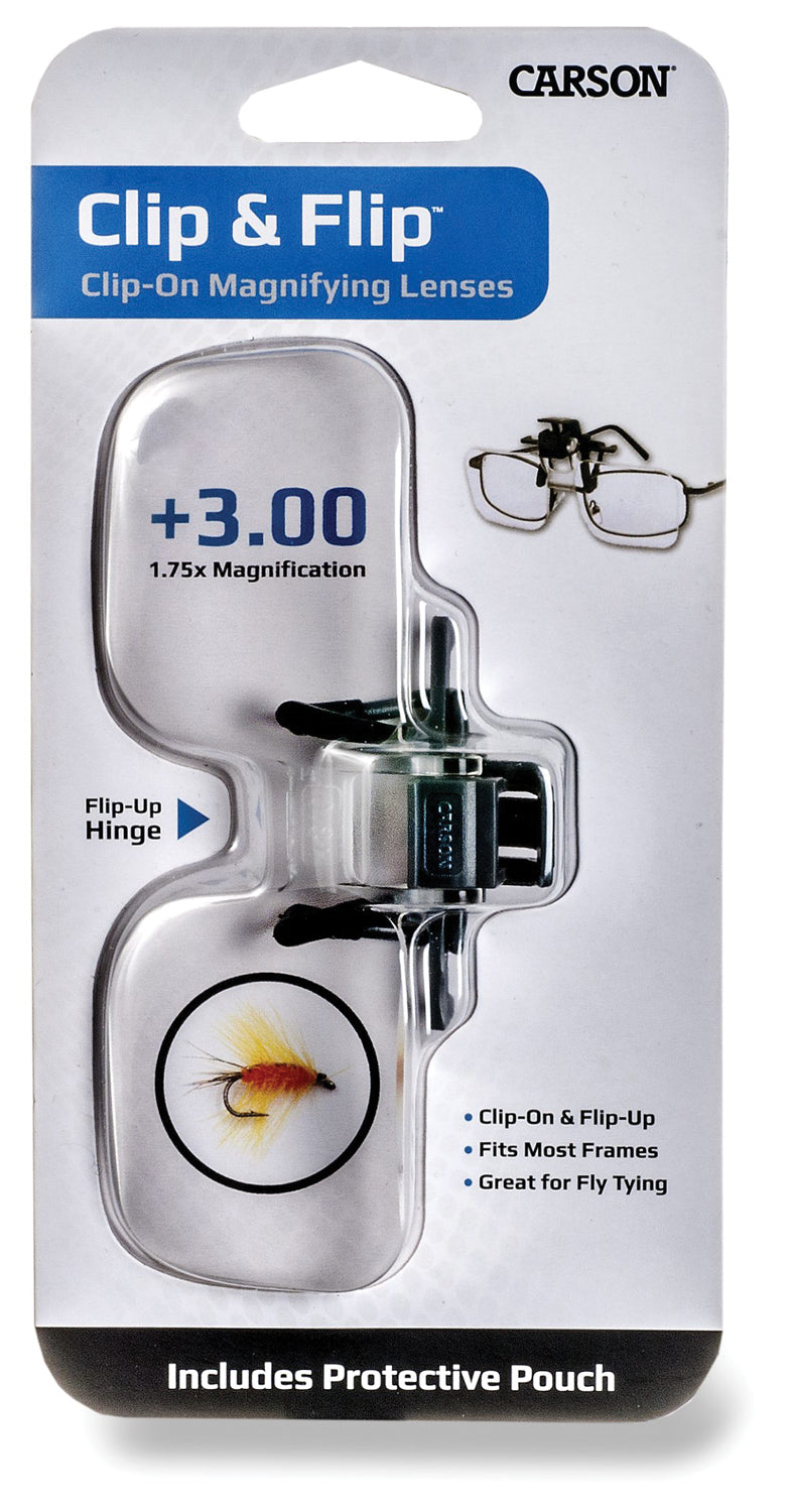 Clip & Flip 1.75 X Magnify Lens