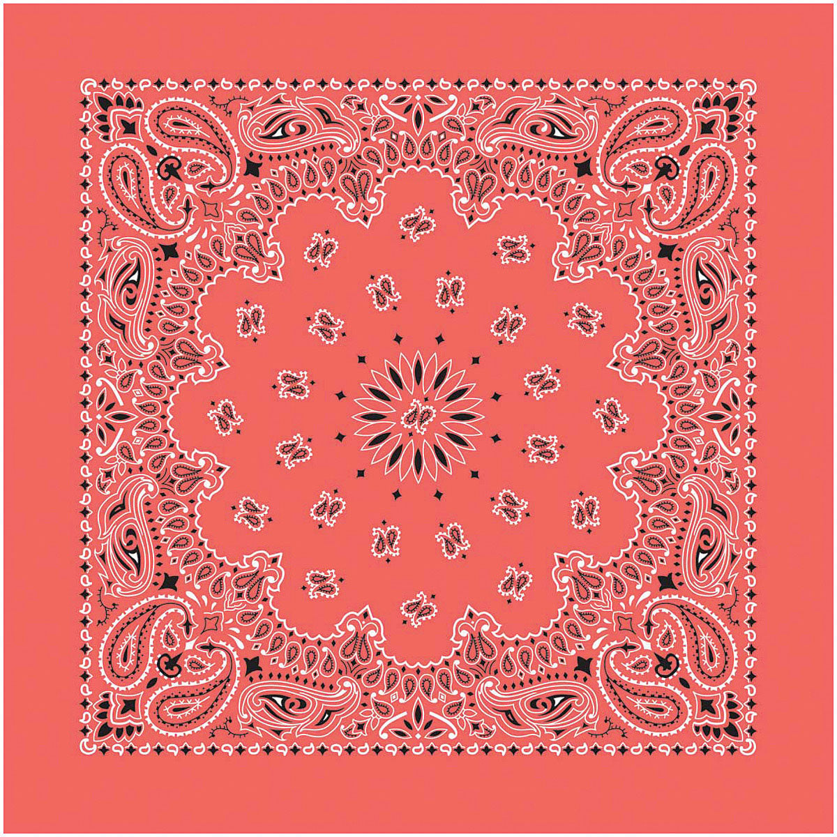 Carolina Manuf Bandana Paisley Honeysuckle - Stylish and Versatile Accessory