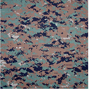 CAROLINA MANUF Woodland Digital Camo Fabric