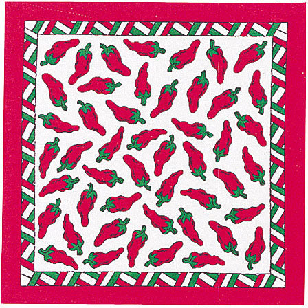 Carolina Manuf Bandana Chili Peppers