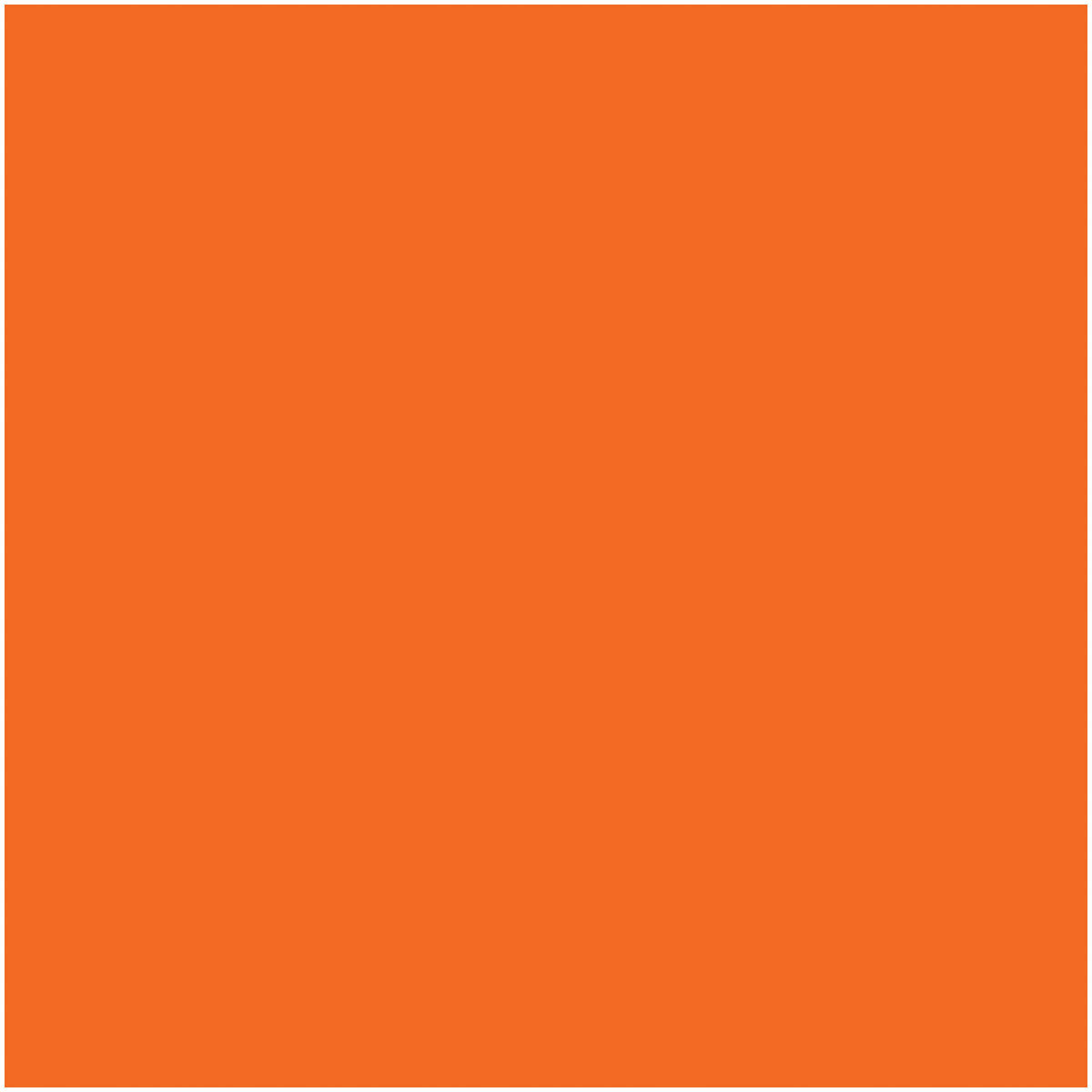 CAROLINA MANUF Bandana Neon Orange - Versatile and Stylish Accessory