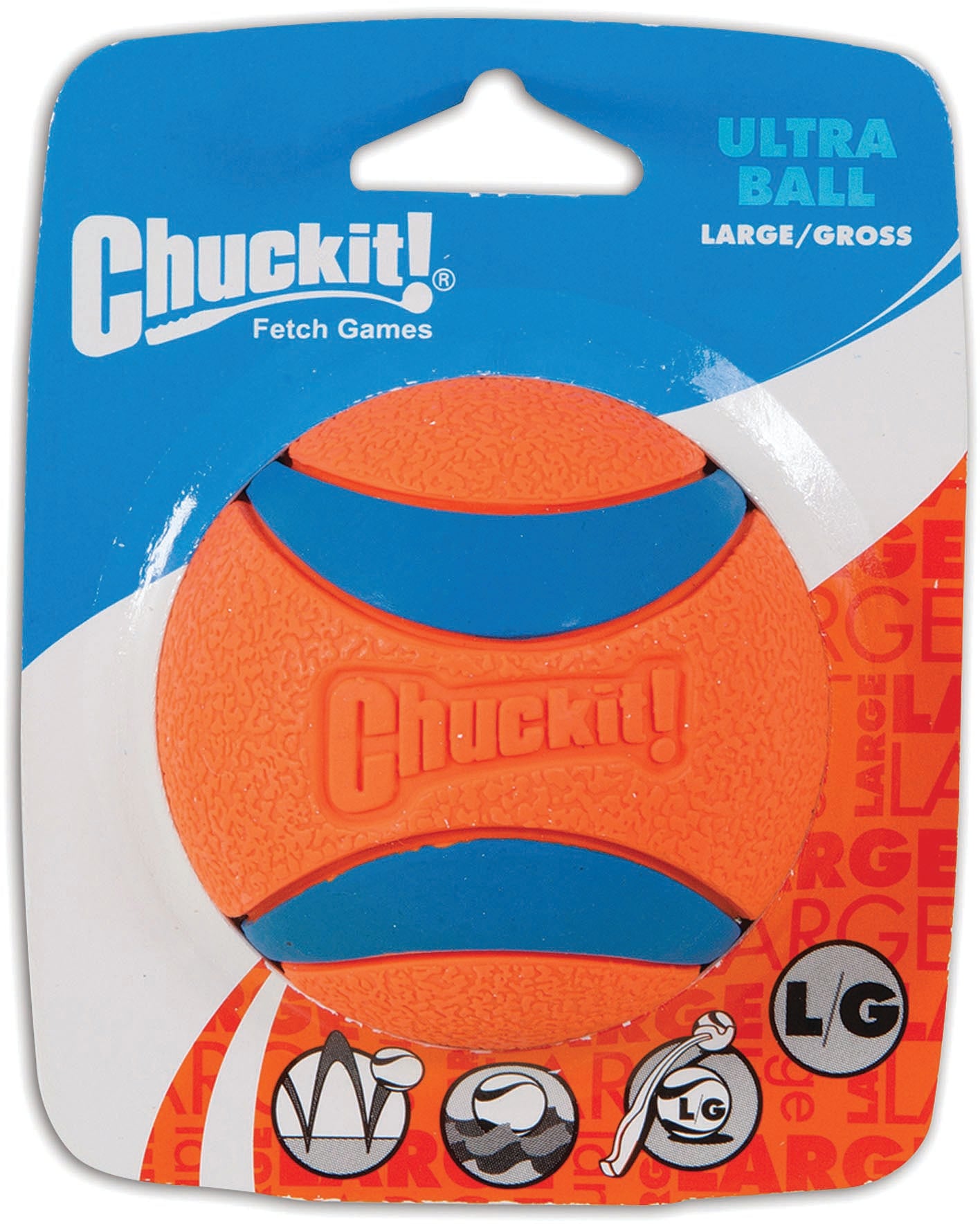 Chuckit! Ultra Ball Large - Durable Fetch Toy for Dogs