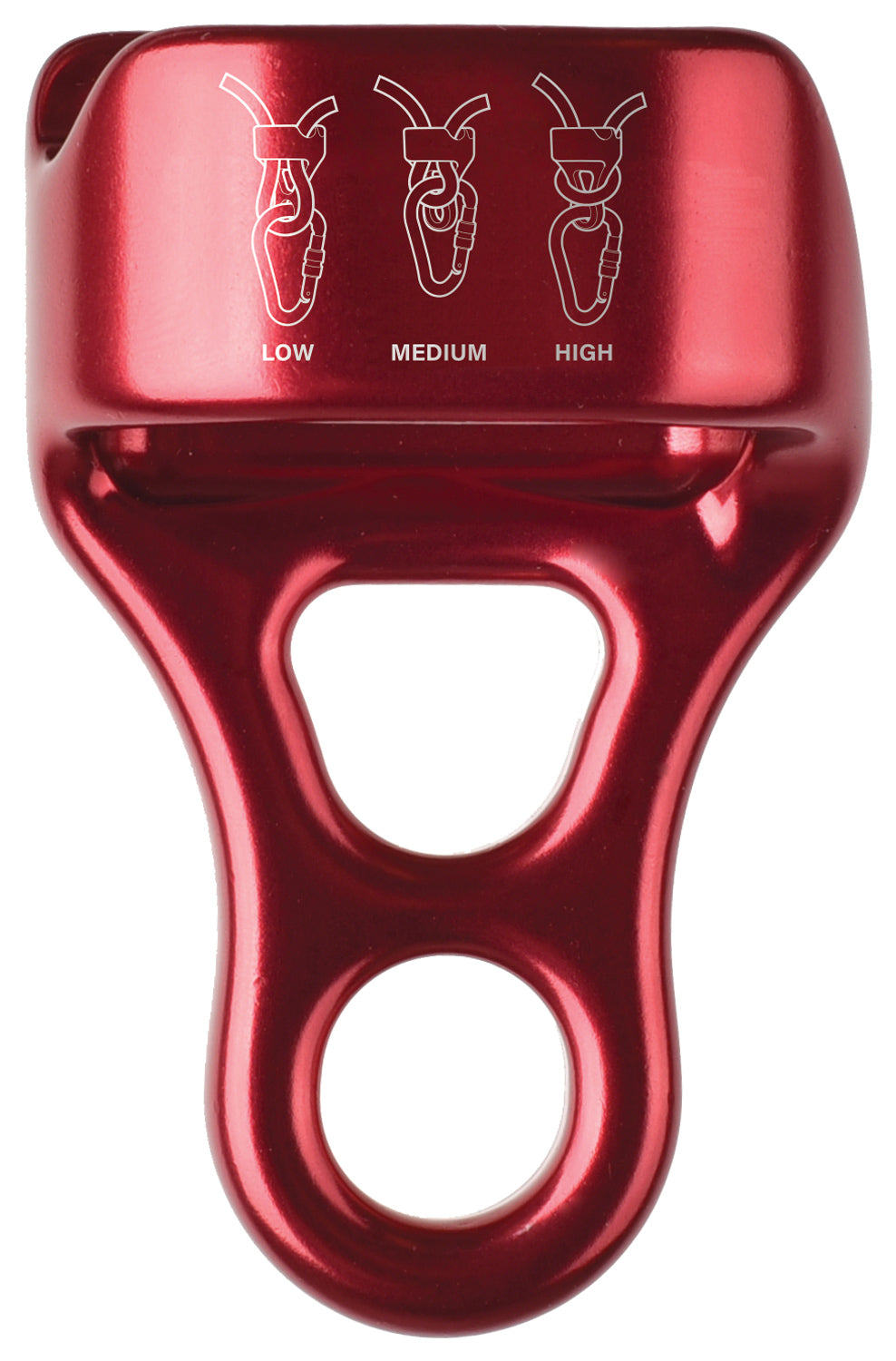 CYPHER Cypher X F Forge Belay Device - Red
