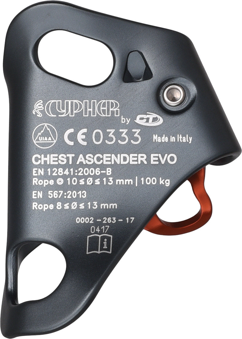 Cypher Chest Ascender - Reliable Climbing Gear for Safety and Efficiency