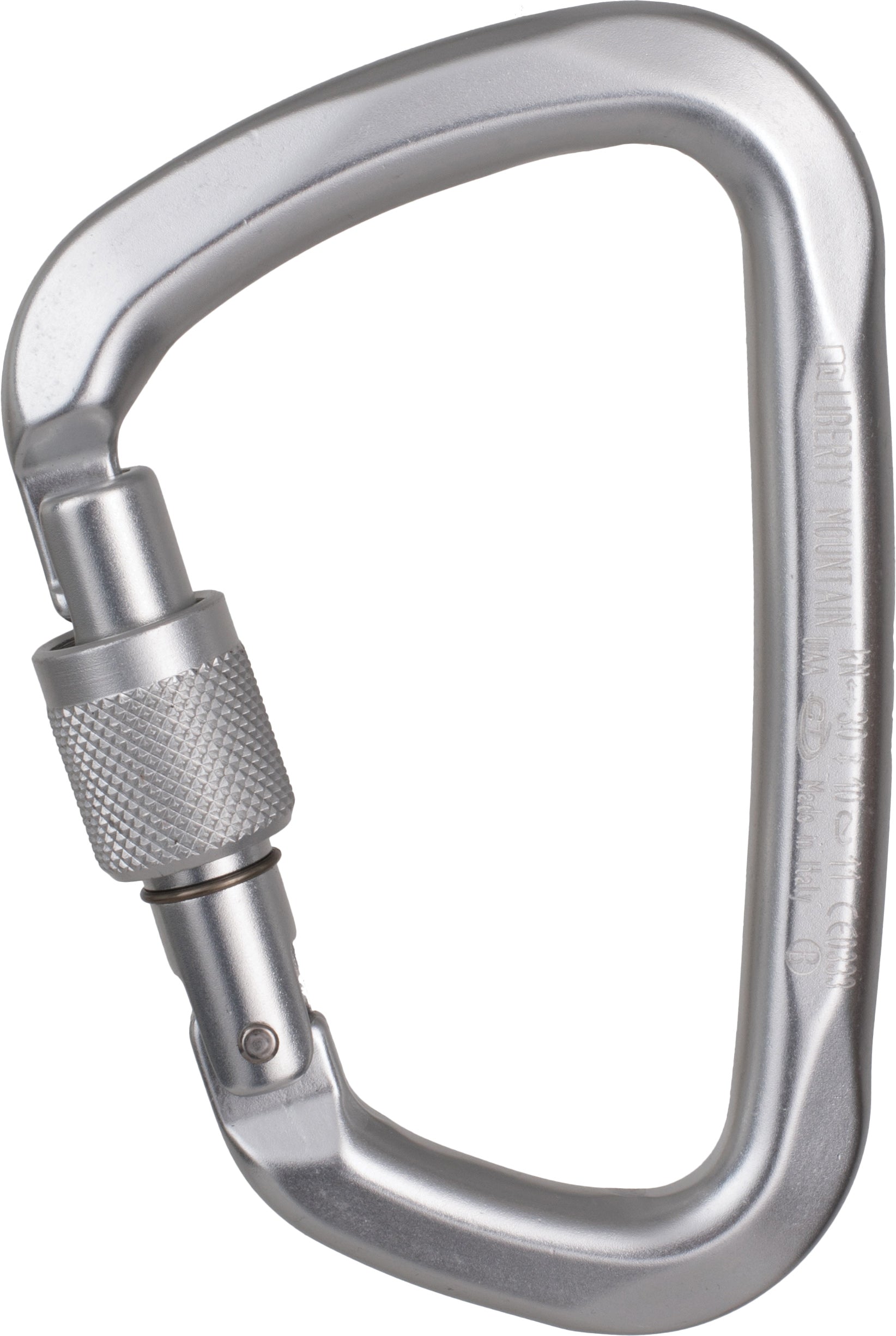 Cypher Aluminum Large D Sg - Durable and Lightweight Climbing Carabiner
