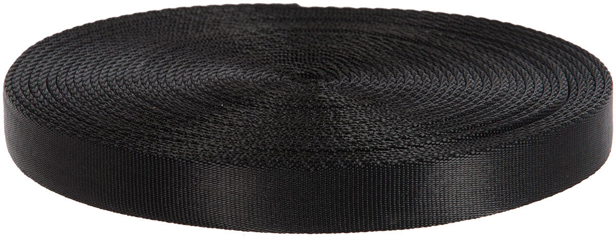 30 Ft 11/16" Webbing Black