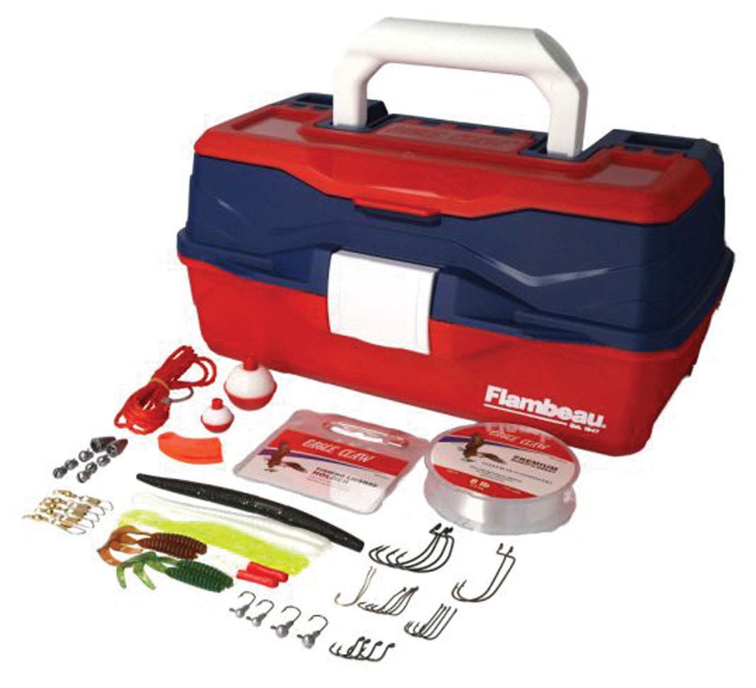 Eagle Claw Go Fish E X Treme Tackle Box Kit - Perfect for All Anglers