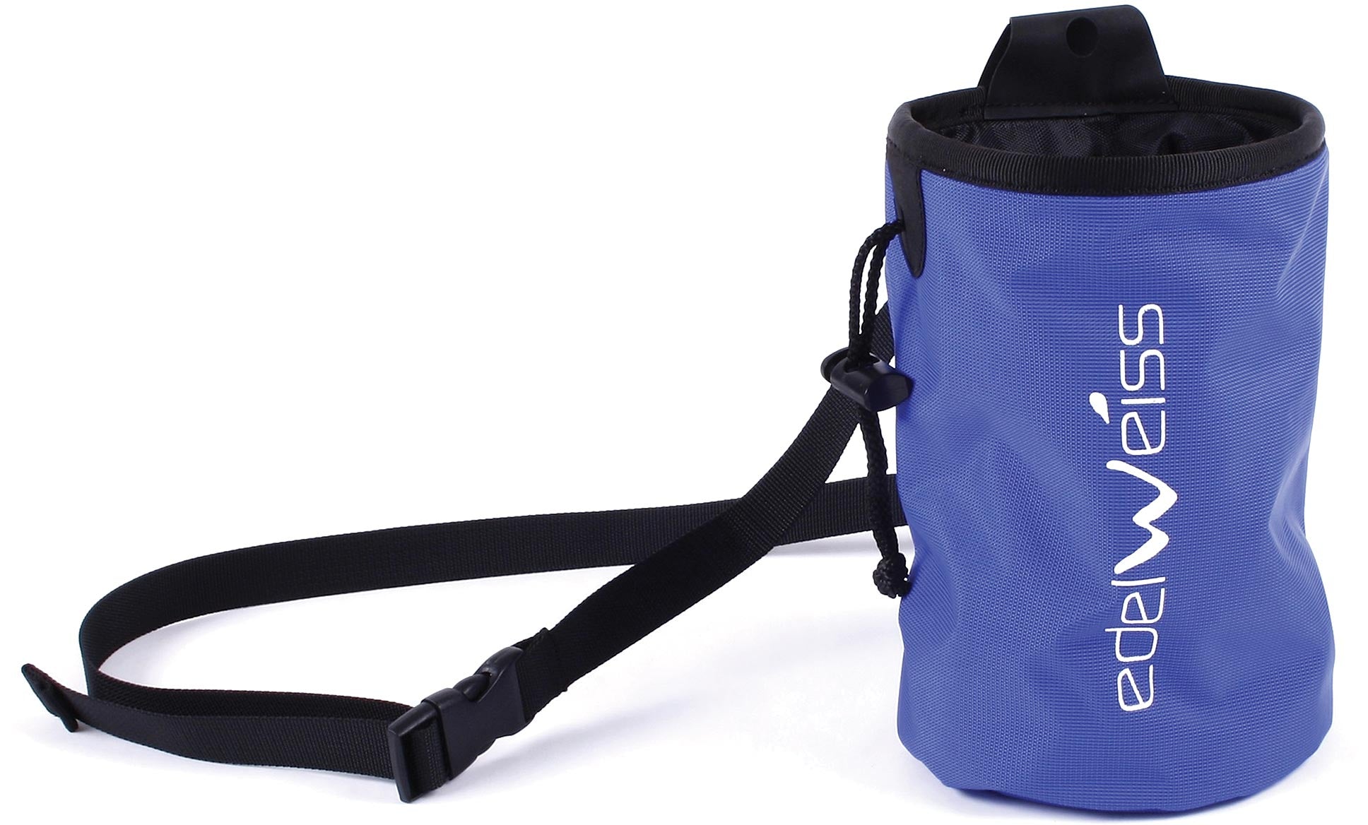 Edelweiss Chalk Bag Blue - Durable Climbing Accessory with Secure Closure