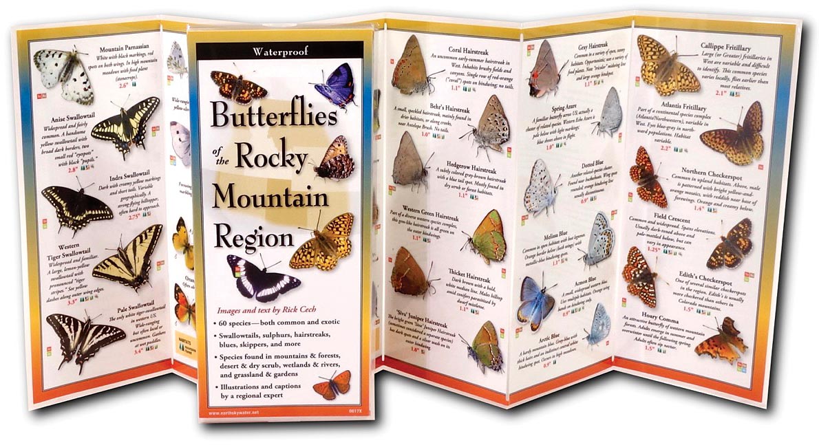 Earth Sky+Water Butterflies Rockies Guide - Comprehensive Guide to Rocky Mountain Butterflies