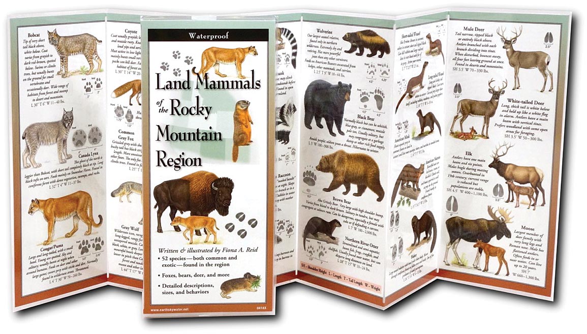 Earth Sky+Water Mammals of the Rockies Guide