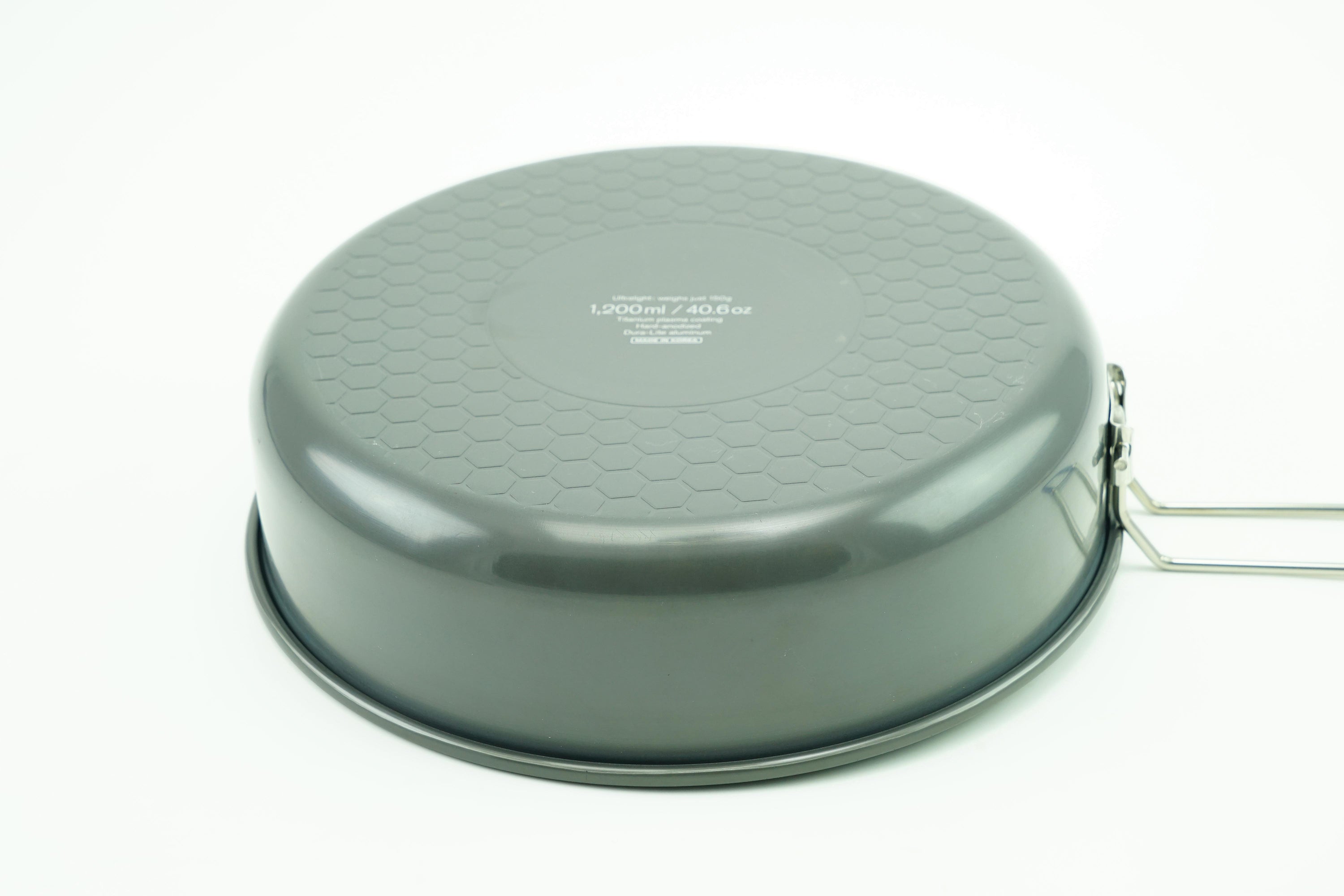 Evernew Ultralight Aluminum Pan with Titanium Coating