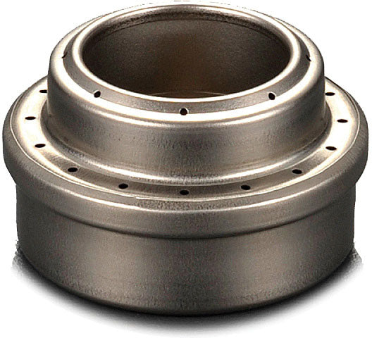 Evernew Titanium Alcohol Stove - Lightweight Camping Stove for Backpacking and Outdoor Cooking