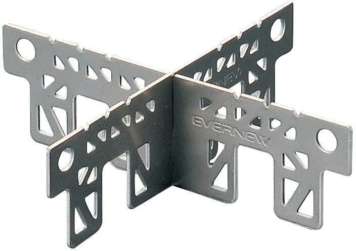 Evernew Ti Alcohol Stove Cross Stand – Lightweight Camping Stove Support