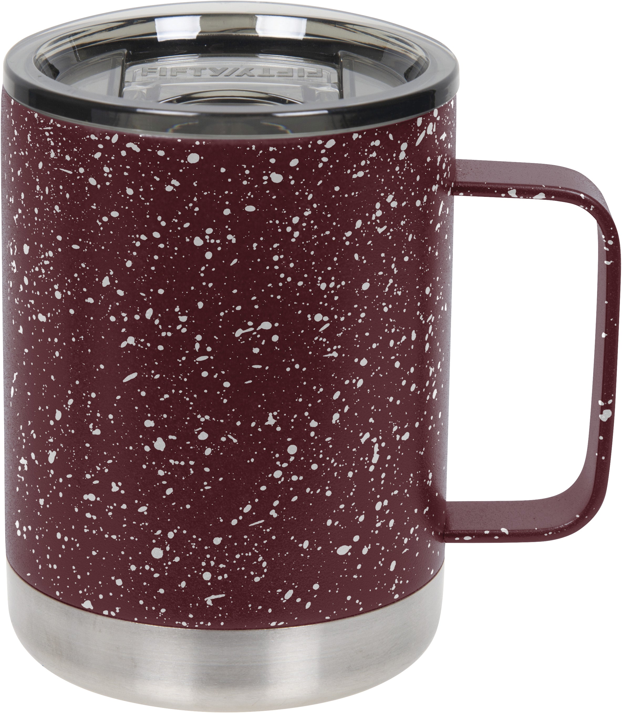 FIFTY/FIFTY Camp Mug 12 Oz - Red