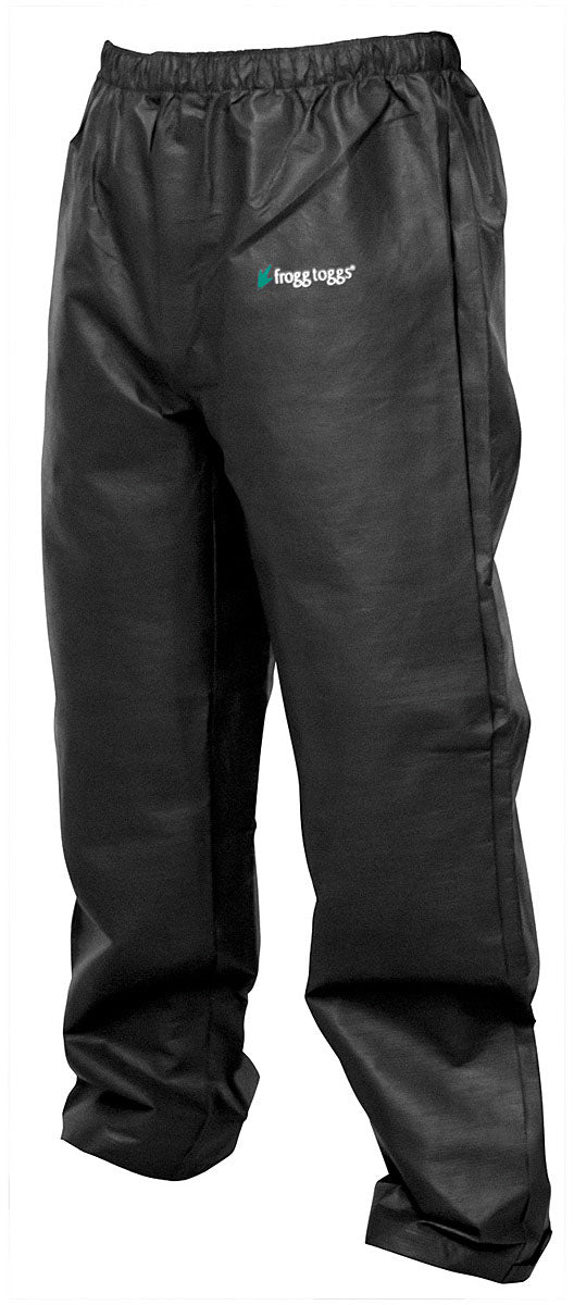 Frogg Togg Pl Rainsuit Blk S/M