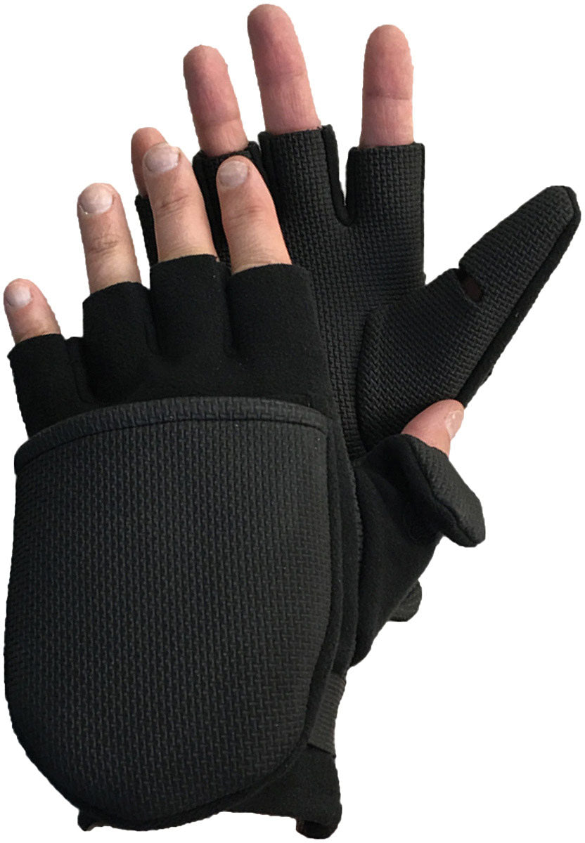 GLACIER GLOVE Alaska River Fleece Flip Mitt M