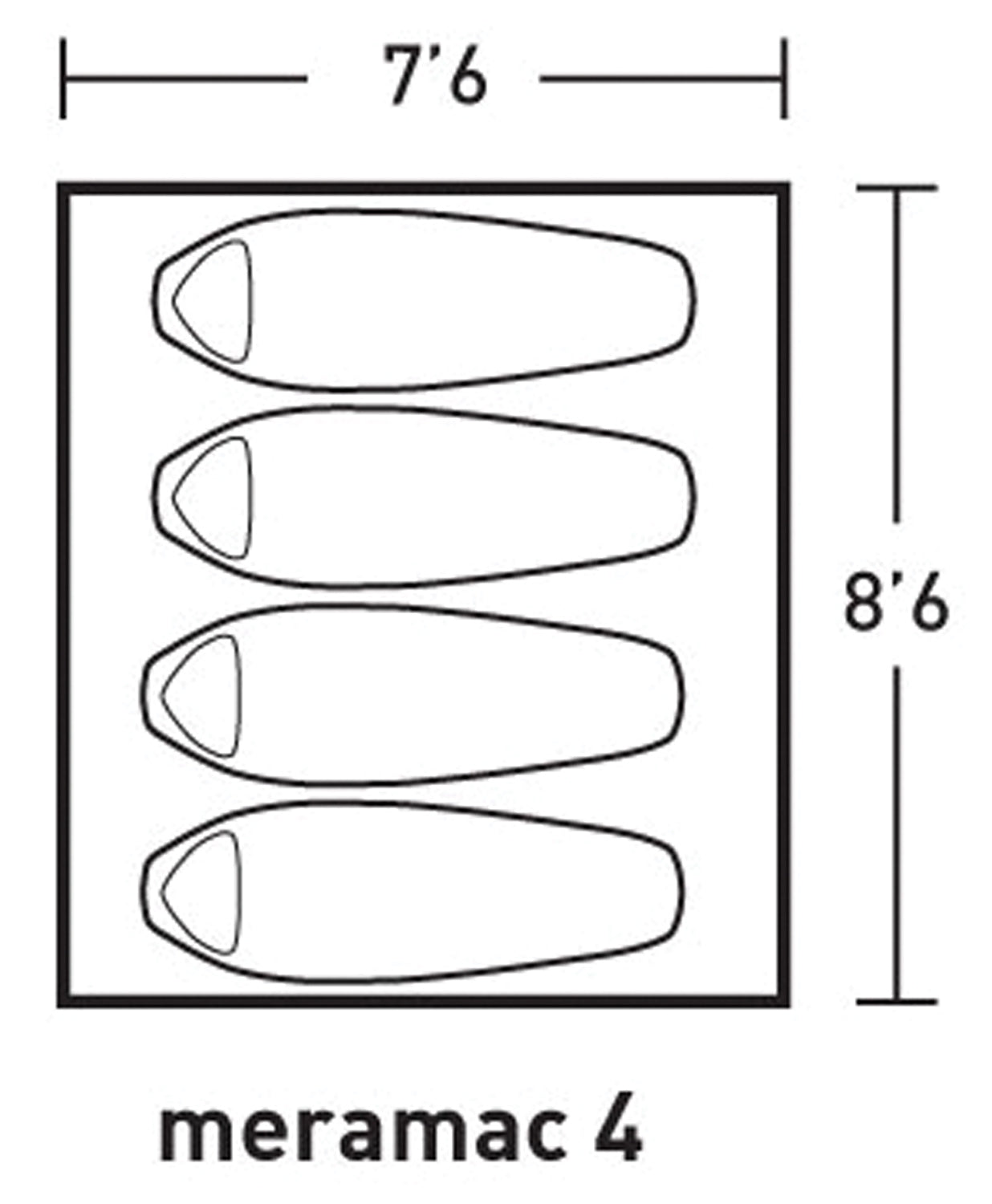ALPS Mountaineering Meramac 4 Tent - Spacious & Durable Shelter for Outdoor Adventures