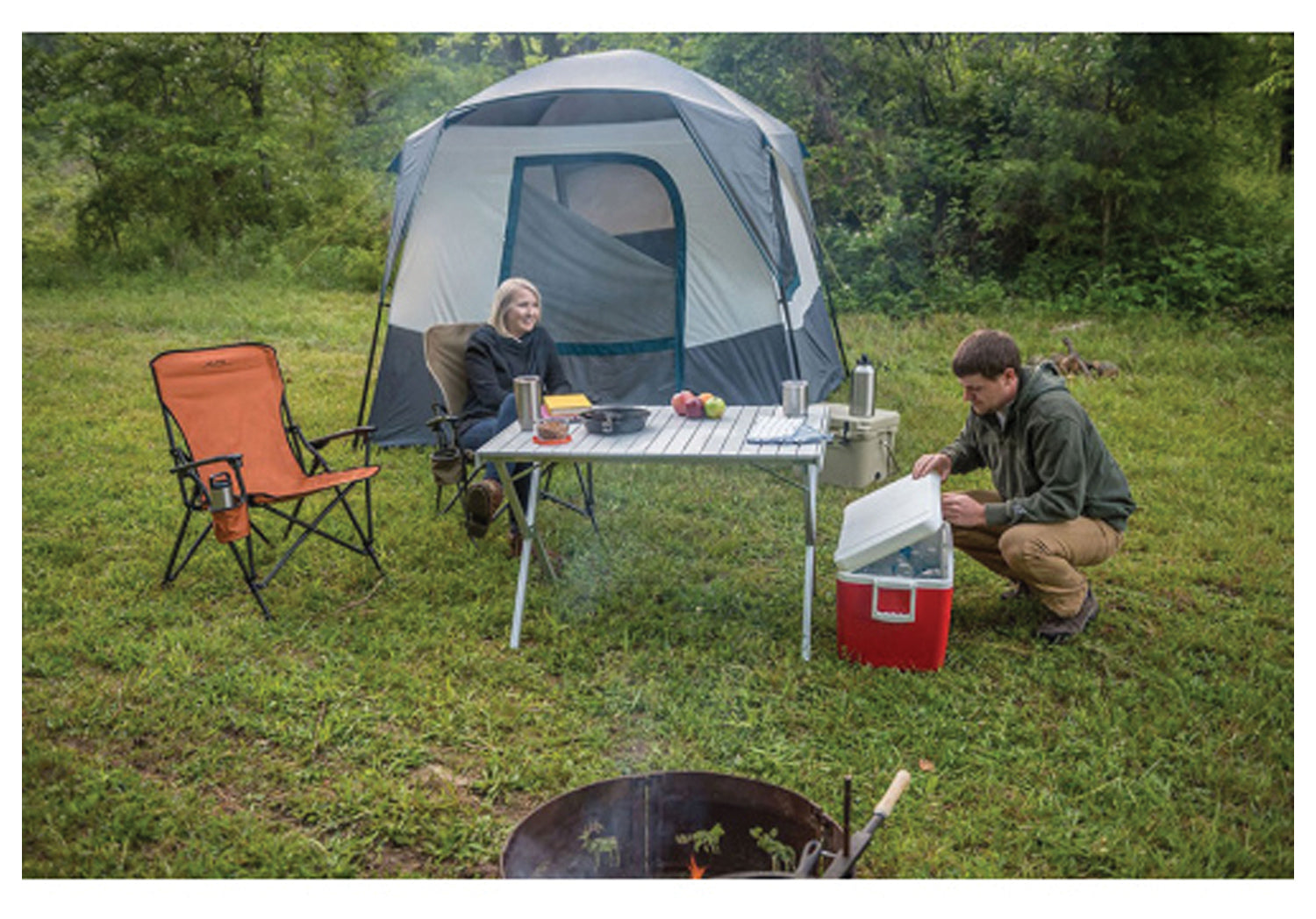 ALPS MOUNTAINEERING Regular Dining Table - Silver