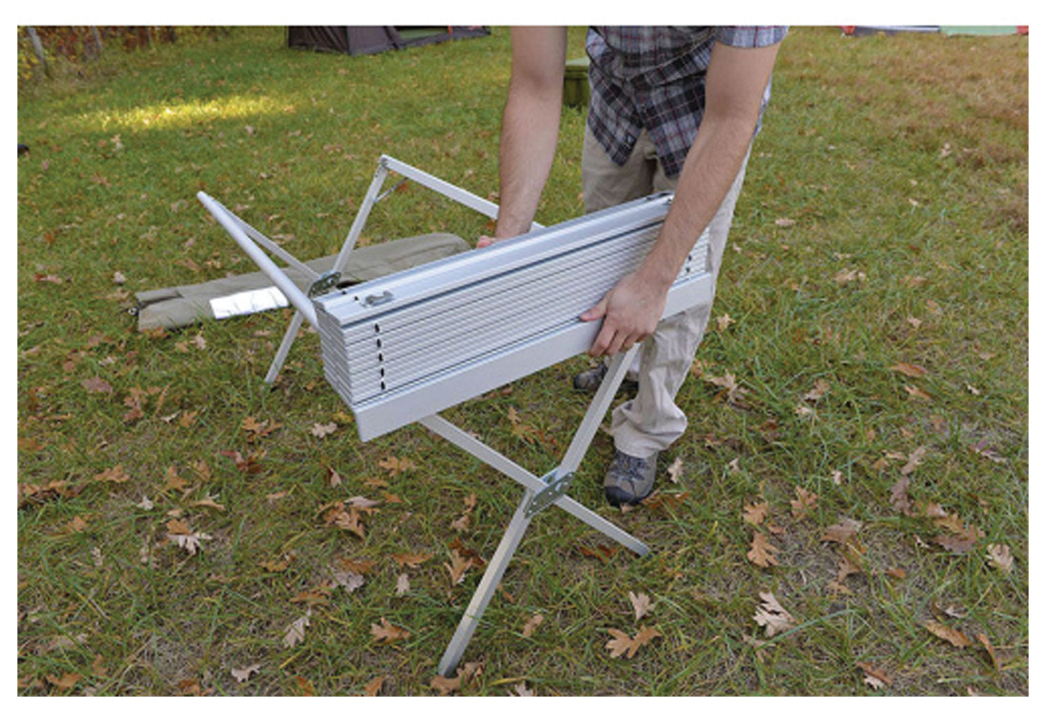 ALPS Mountaineering Dining Table X L Silver - Lightweight and Portable Outdoor Table