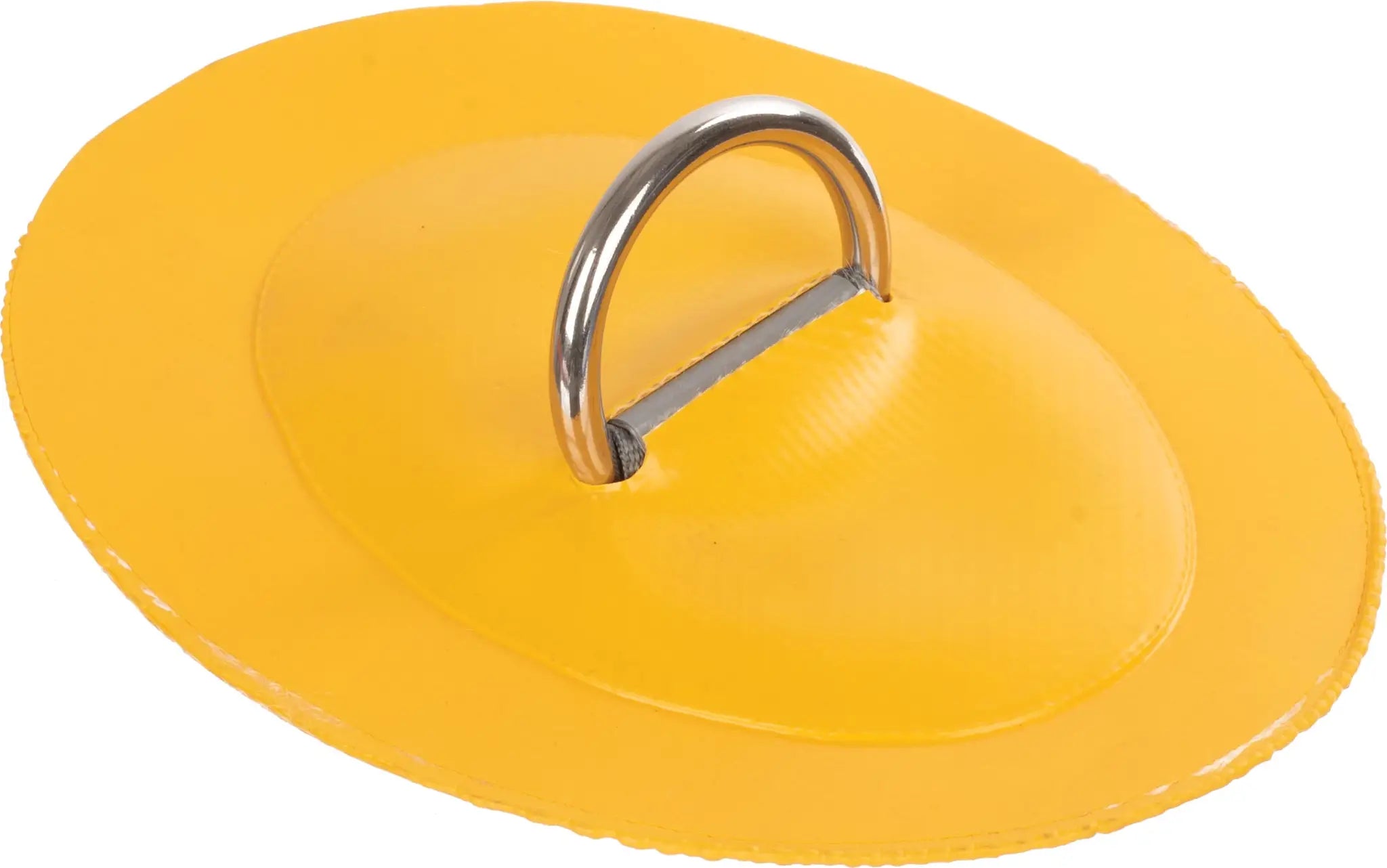 1.5" Oval D Rings Yellow