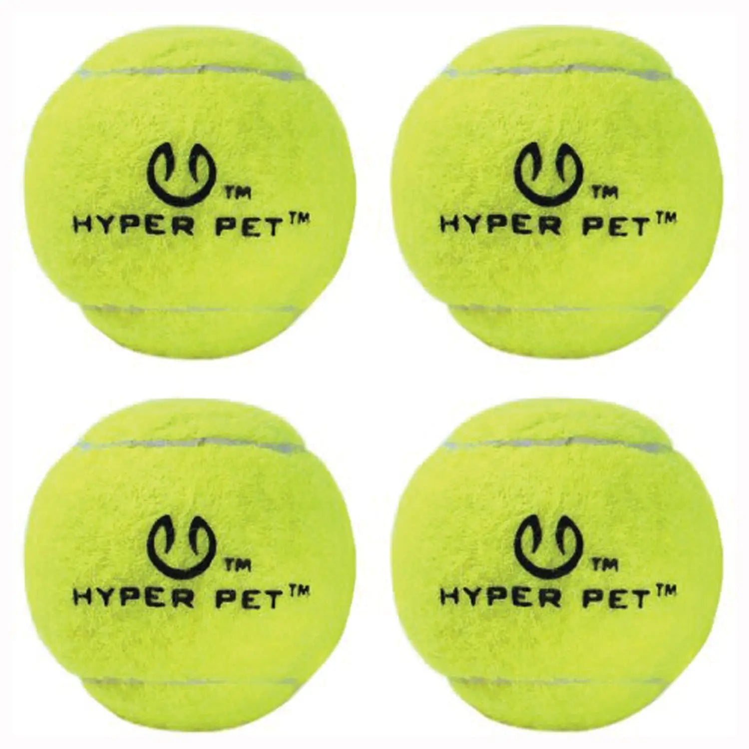 Tennis Balls Green 4 Pack