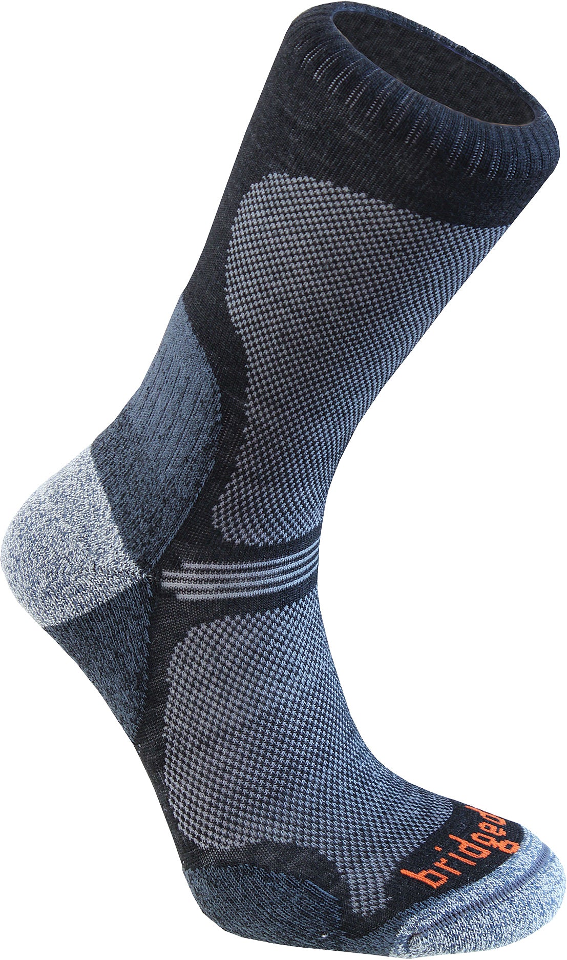 Bridgedale Hike Ul Merino Enduro Black Large - Performance Hiking Socks
