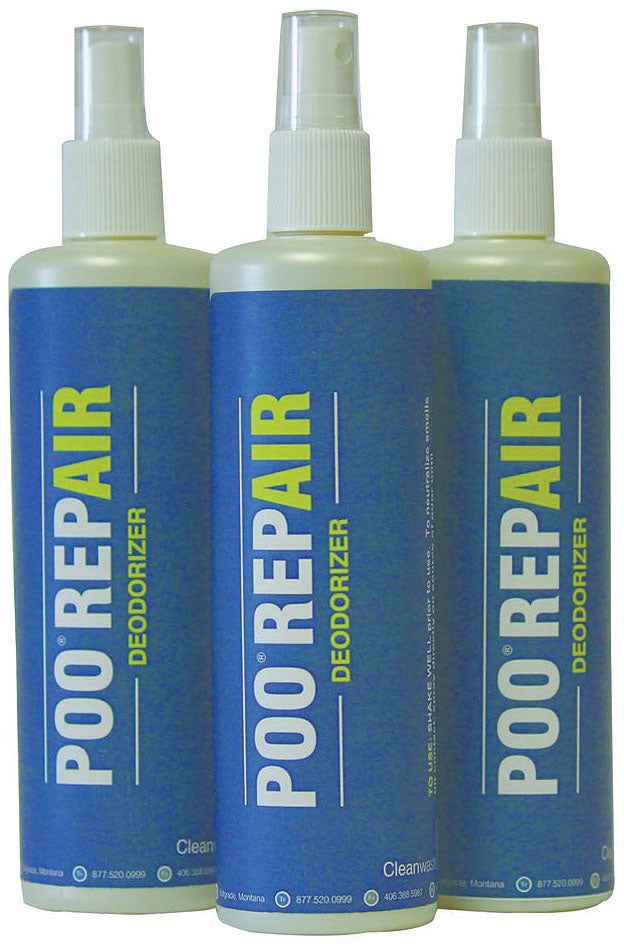 CLEANWASTE PO O Repair Deodorizer 10 oz - Odor Neutralizer for Restrooms and Waste Areas