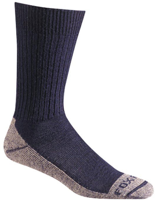 FOX RIVER Bilbao Navy Large Socks - Size 9-11.5