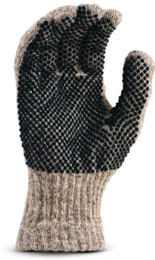 FOX RIVER Ragg Wool Gripper Glove Small - Superior Warmth and Grip