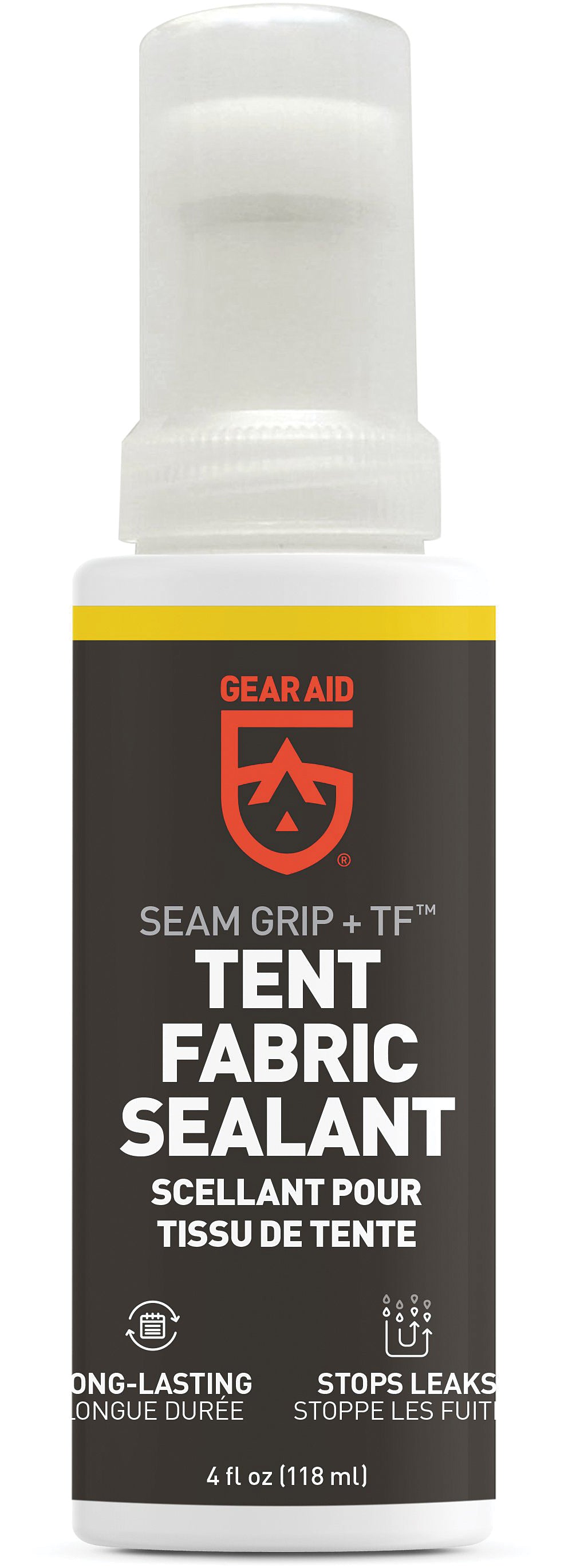 GEAR AID Seam Grip Tent Sealant 4 oz - Waterproof Repair for Tents and Outdoor Gear