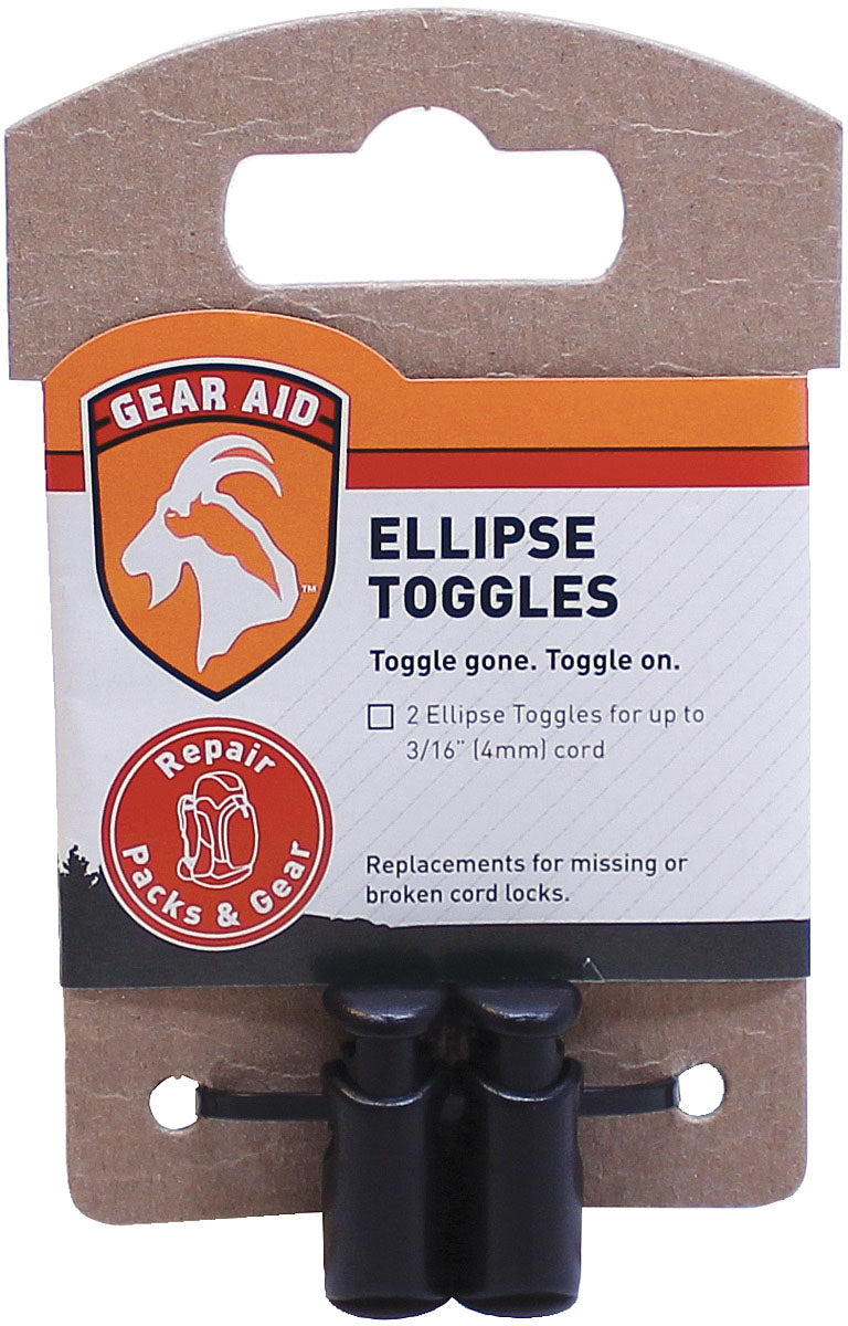 GEAR AID Ellipse Cord Lock Kit - Durable Replacement for Outdoor Gear and Camping Equipment