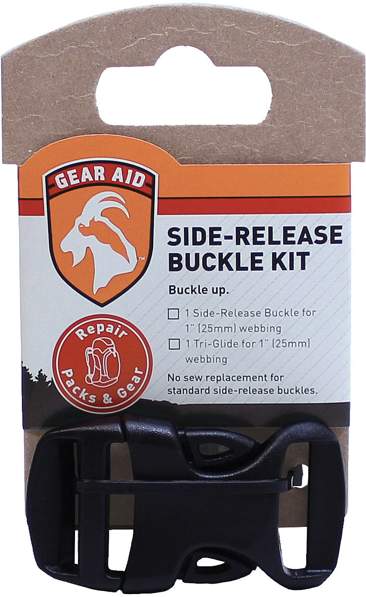 GEAR AID Dual Adjust Buckle 1 inch – Heavy-Duty Compression and Strap Adjustment