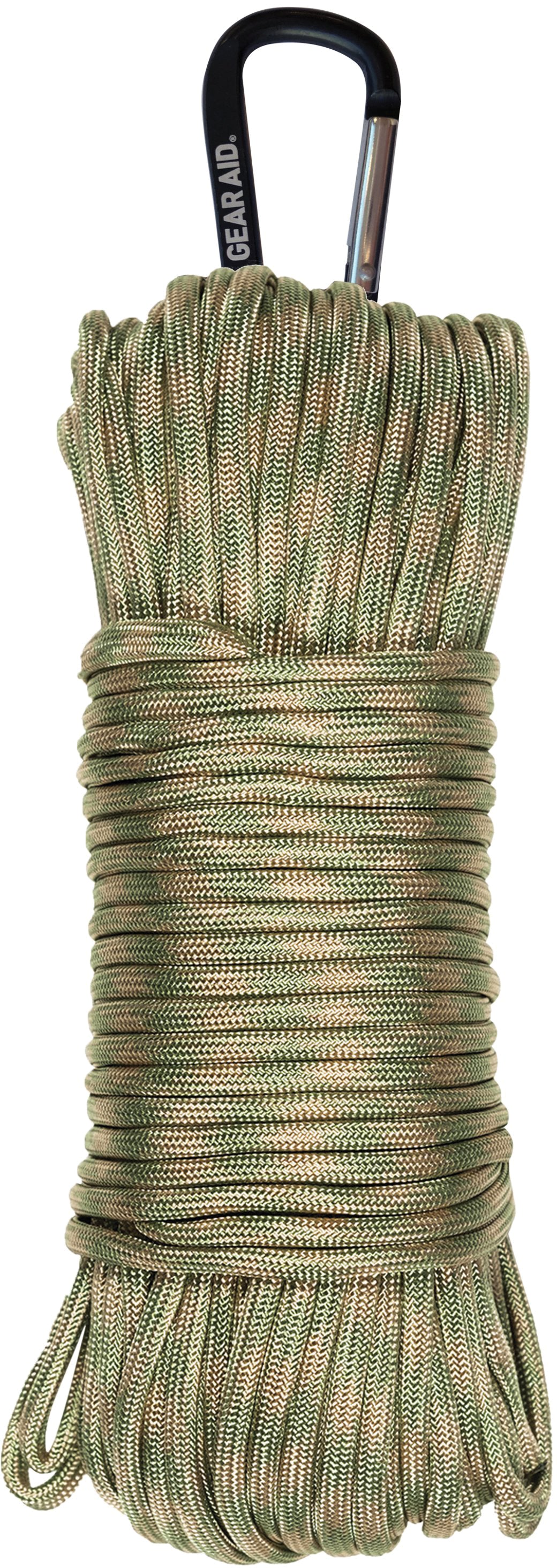 GEAR AID 550 Paracord 100 Feet Sage/Tan - Durable Military-Grade Rope for Camping and Outdoor Use