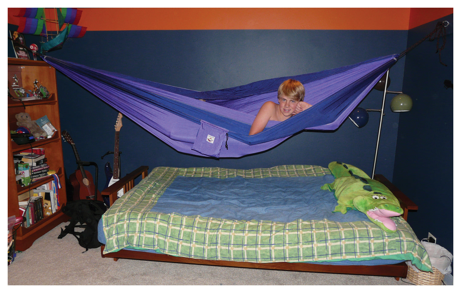 Hammock Bliss Double Blu/Purpl