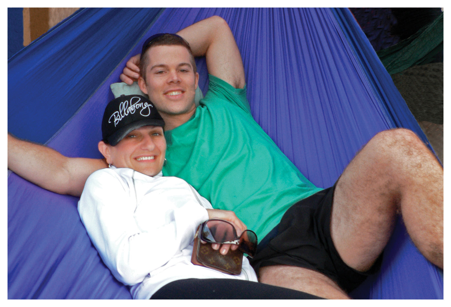 Hammock Bliss Double Blu/Purpl