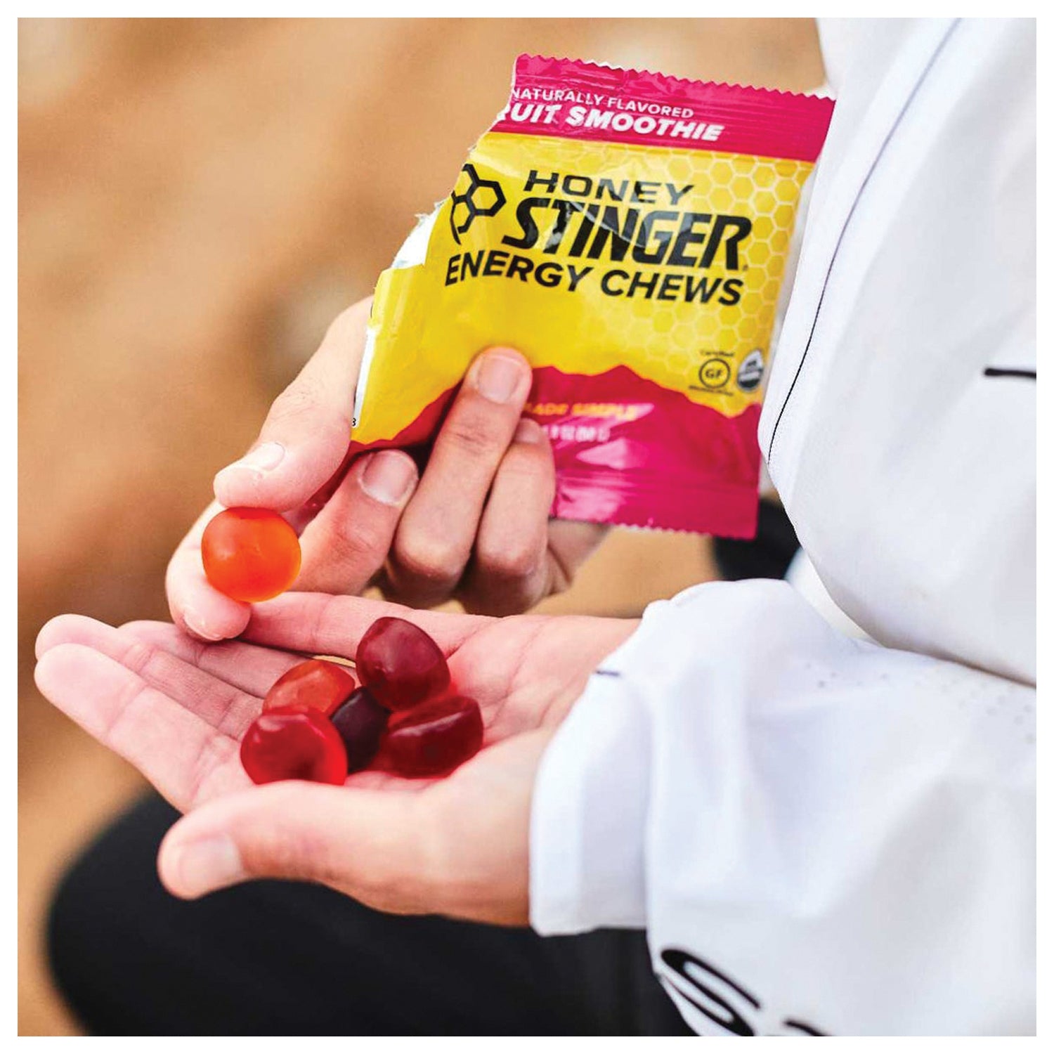 Honey Stinger Energy Chews Fruit Smoothie - Performance Fuel for Active Lifestyles