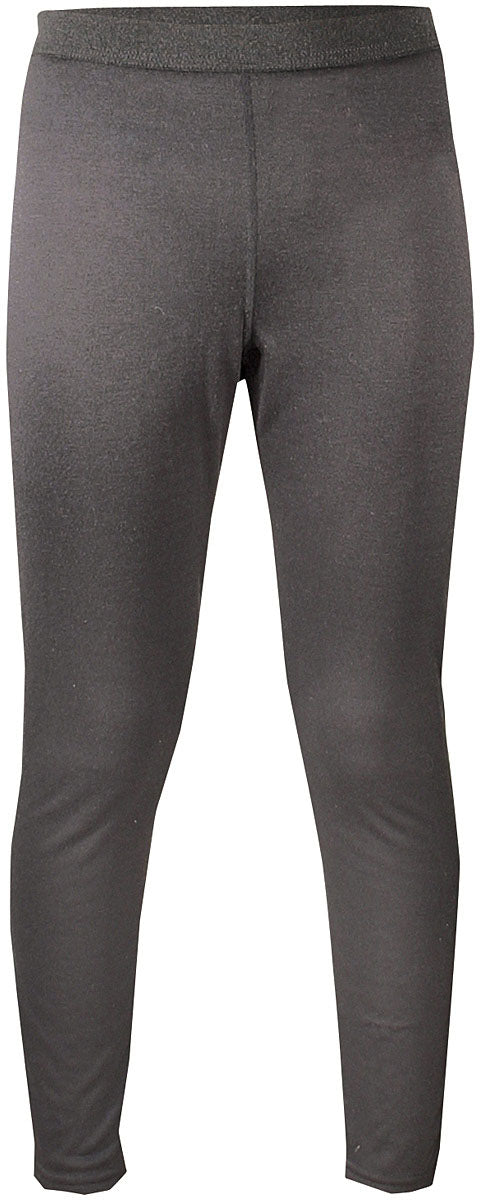 Hot Chillys Bi-Ply Bottom Kids Black X-Small – Warm Thermal Leggings for Kids