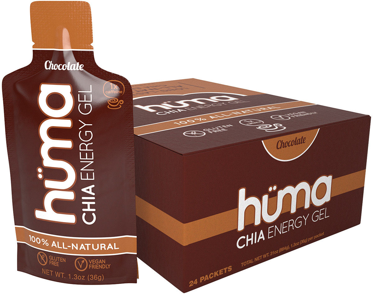 Huma Gel Chocolate W/Caffeine