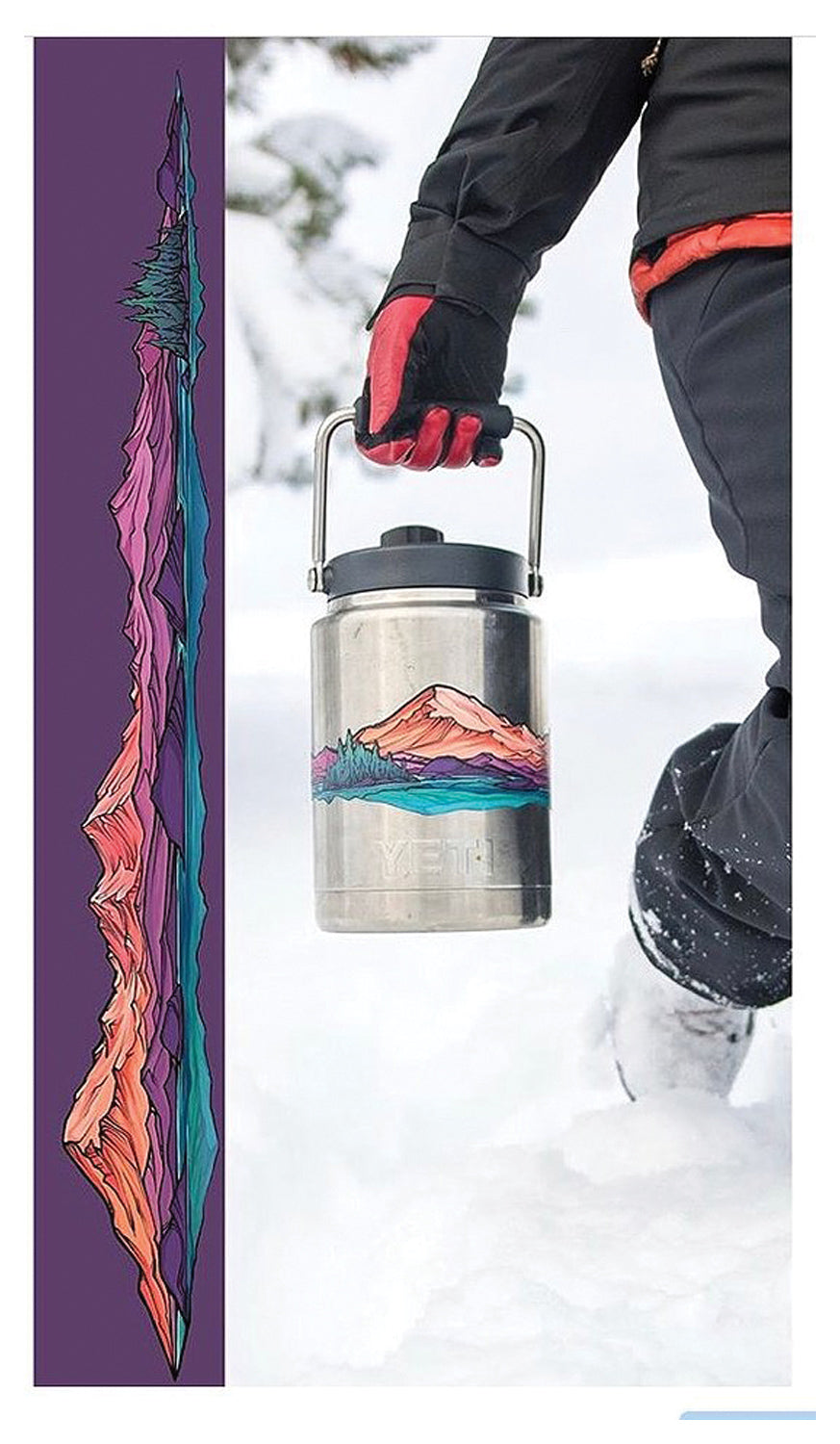 Mt Baker Infinity Sticker