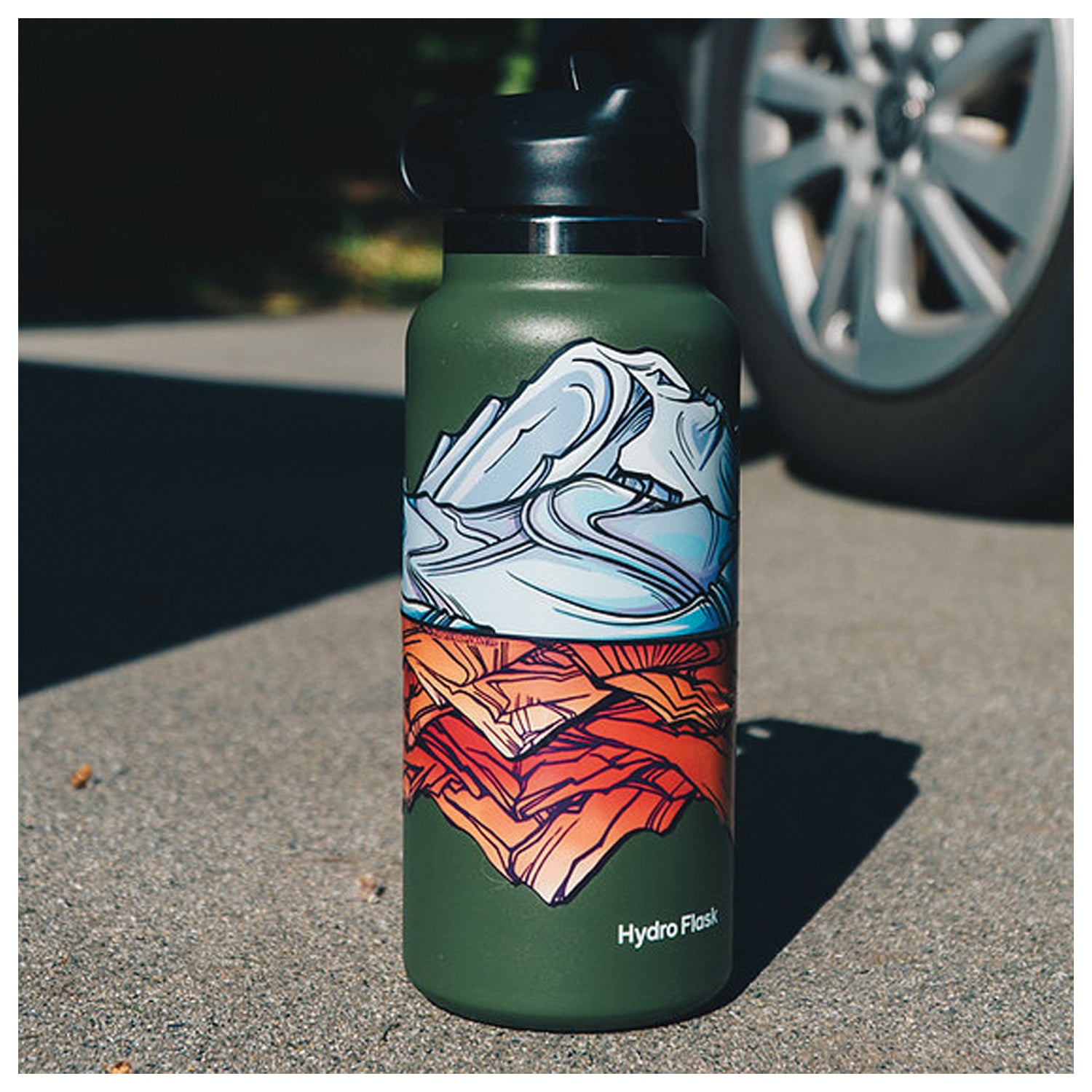 Alpenglow Infinity Sticker