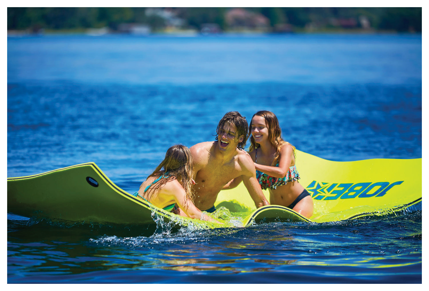 Jobe Oasis Mat - Inflatable Yoga and Exercise Mat for Enhanced Comfort and Stability