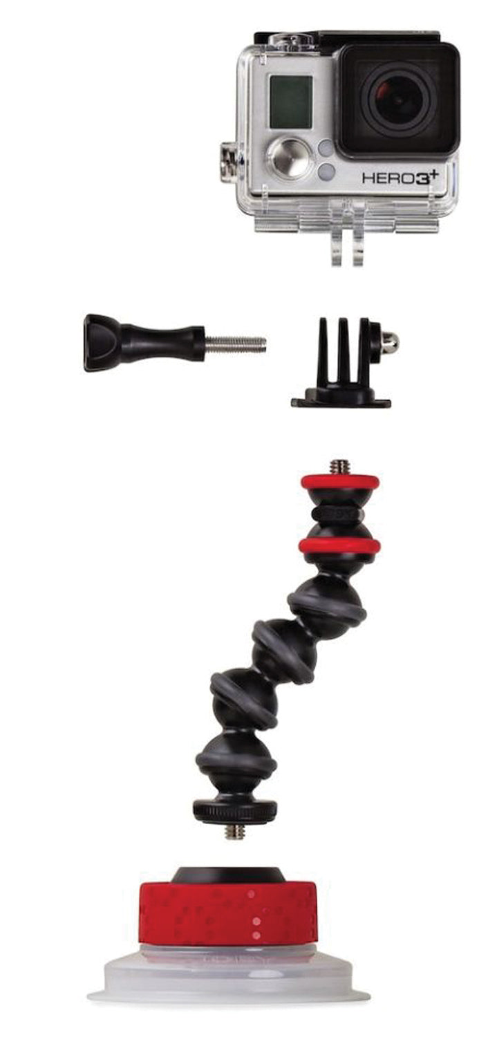 JOBY Suction Cup & GorillaPod Arm - Versatile Mounting Solution