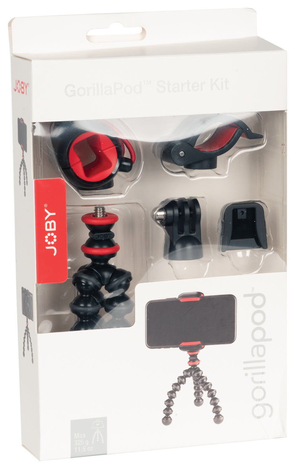 JOBY GorillaPod Starter Kit - Flexible Tripod for Cameras and Devices