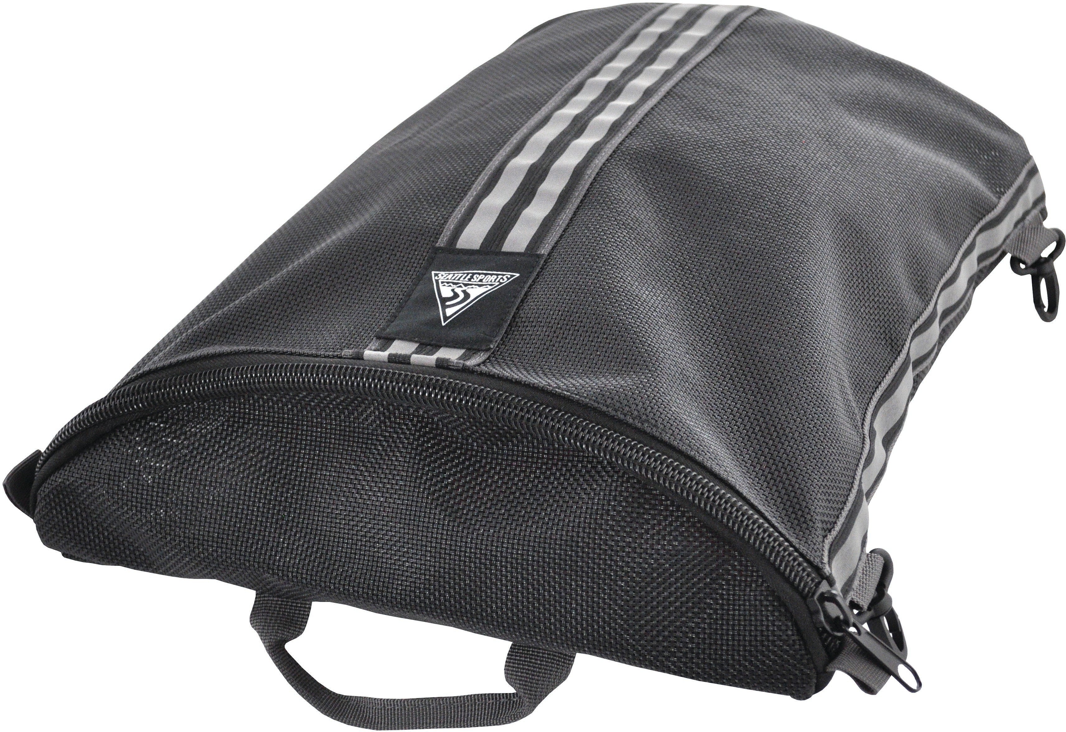 Seattle Sports Mesh Deck Bag Black - Durable Marine Storage Solution