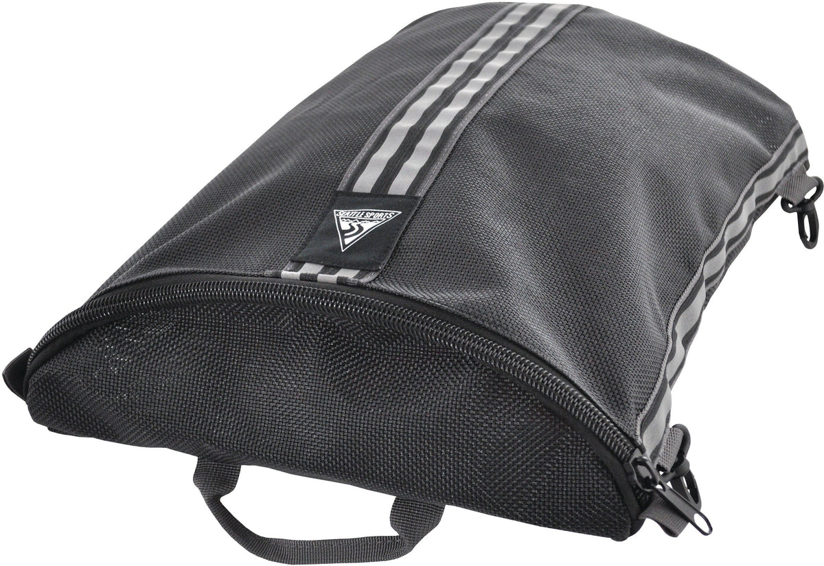 Seattle Sports Mesh Deck Bag Black - Durable Marine Storage Solution