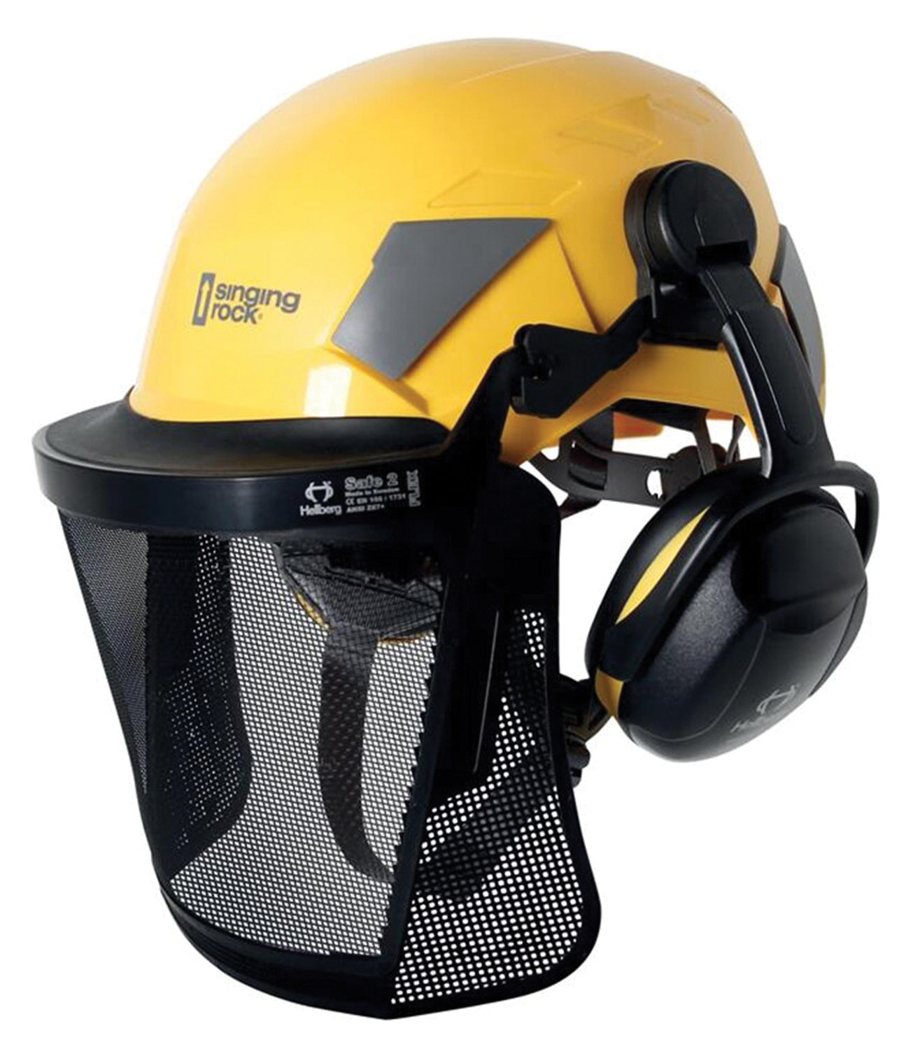 SINGING ROCK Safe Steel Mesh Visor for Enhanced Safety and Visibility