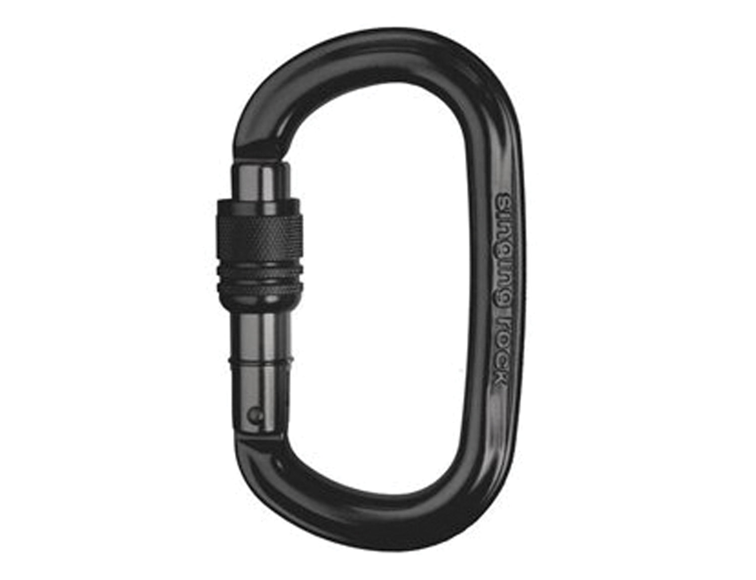 SINGING ROCK Ozone Screwgate Sg Black - Reliable Safety Carabiner