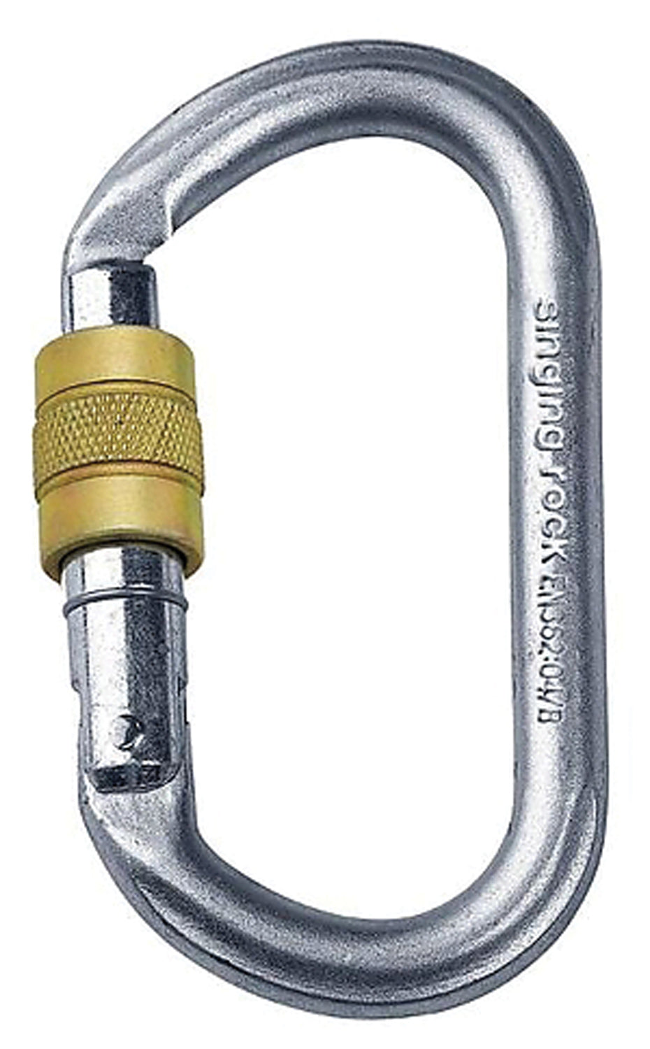 SINGING ROCK Steel Oval Sg Carabiner - Durable and Versatile Climbing Gear